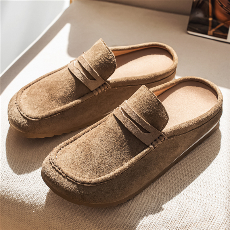 Men'S Shoes Comfortable Walking - Couple Breathable Walking Shoes Leather Loafers