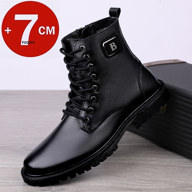 Men's Genuine Leather Elevator - đánh giá và giá Men'S Shoes With Height Increase