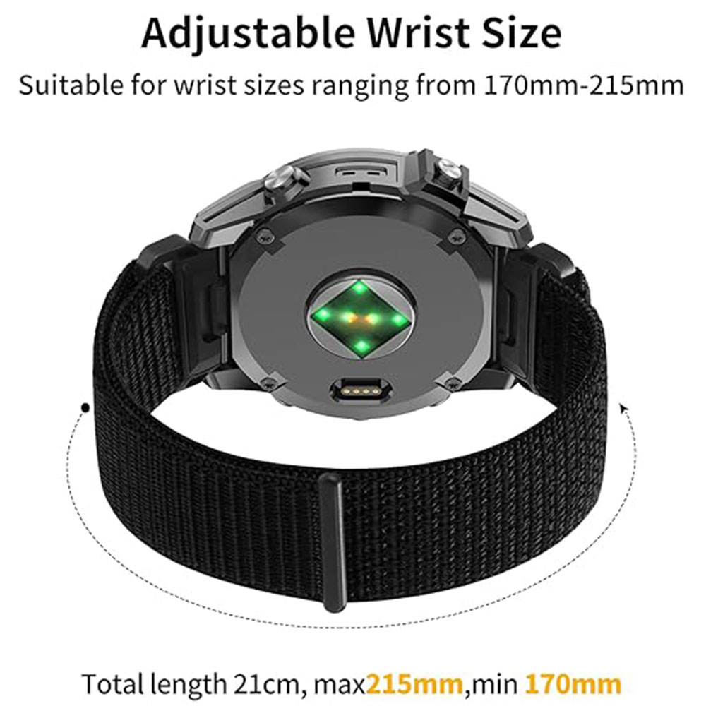 26mm 22mm QuickFit Nylon Watch - đánh giá và giá Velcro Strap Sandal