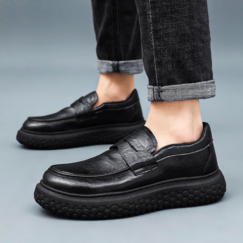 2026 New Men's Loafers Soft Le - đánh giá và giá Men'S Shoes With Height Increase