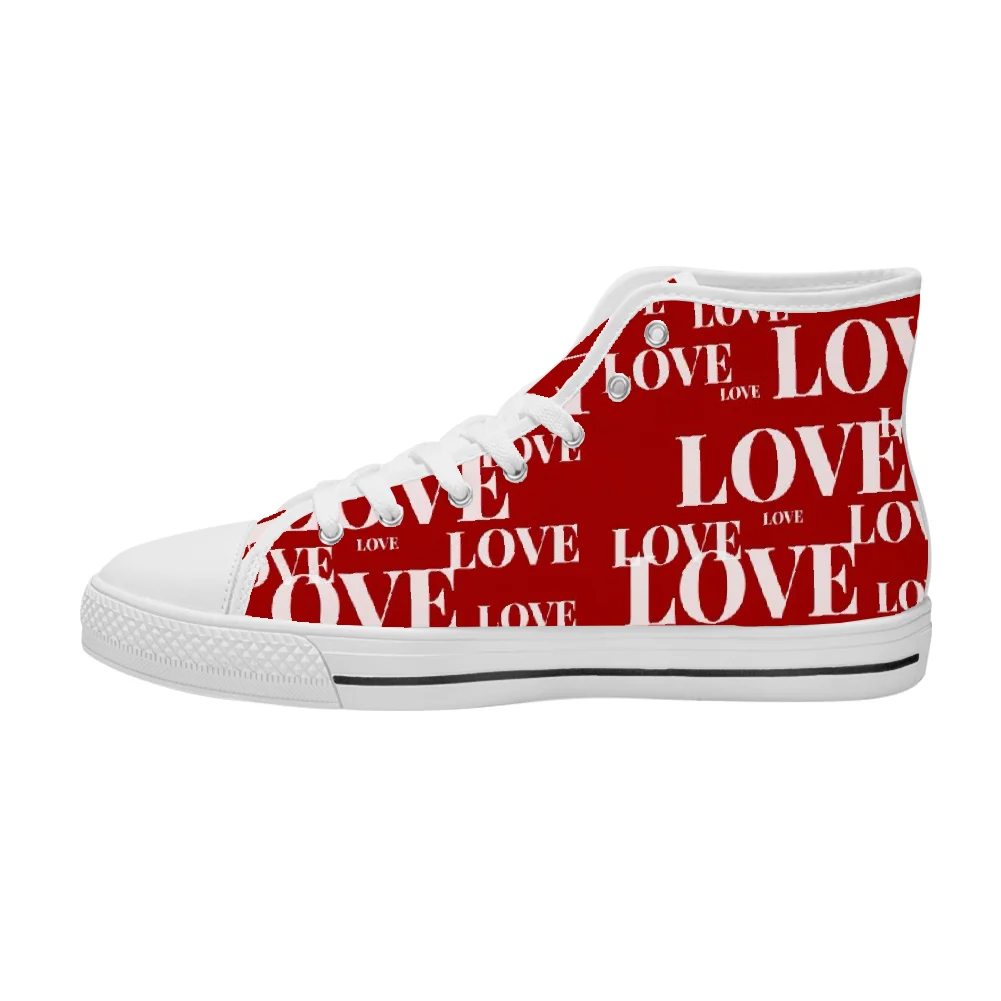 Custom classic high-top canvas - đánh giá và giá Men Shoes Red