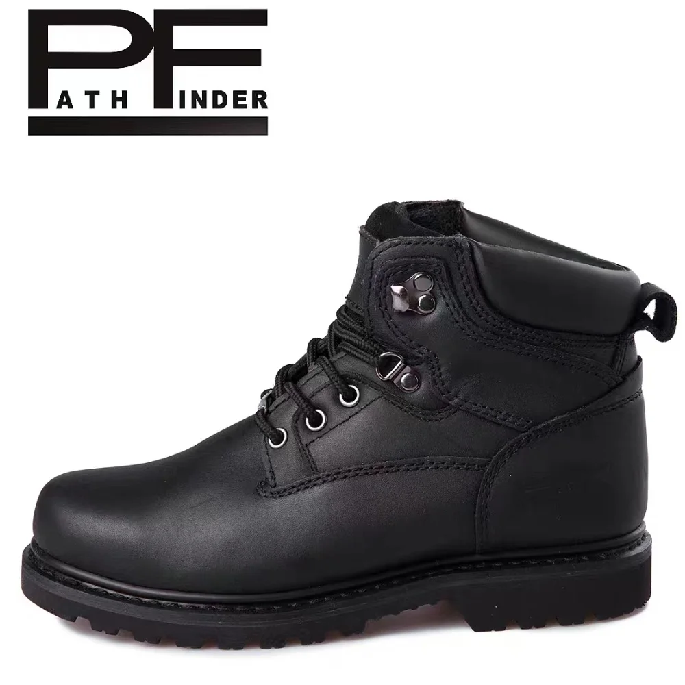 pf Men's Fashion Genuine Leath - đánh giá và giá Work Boot Steel Toe