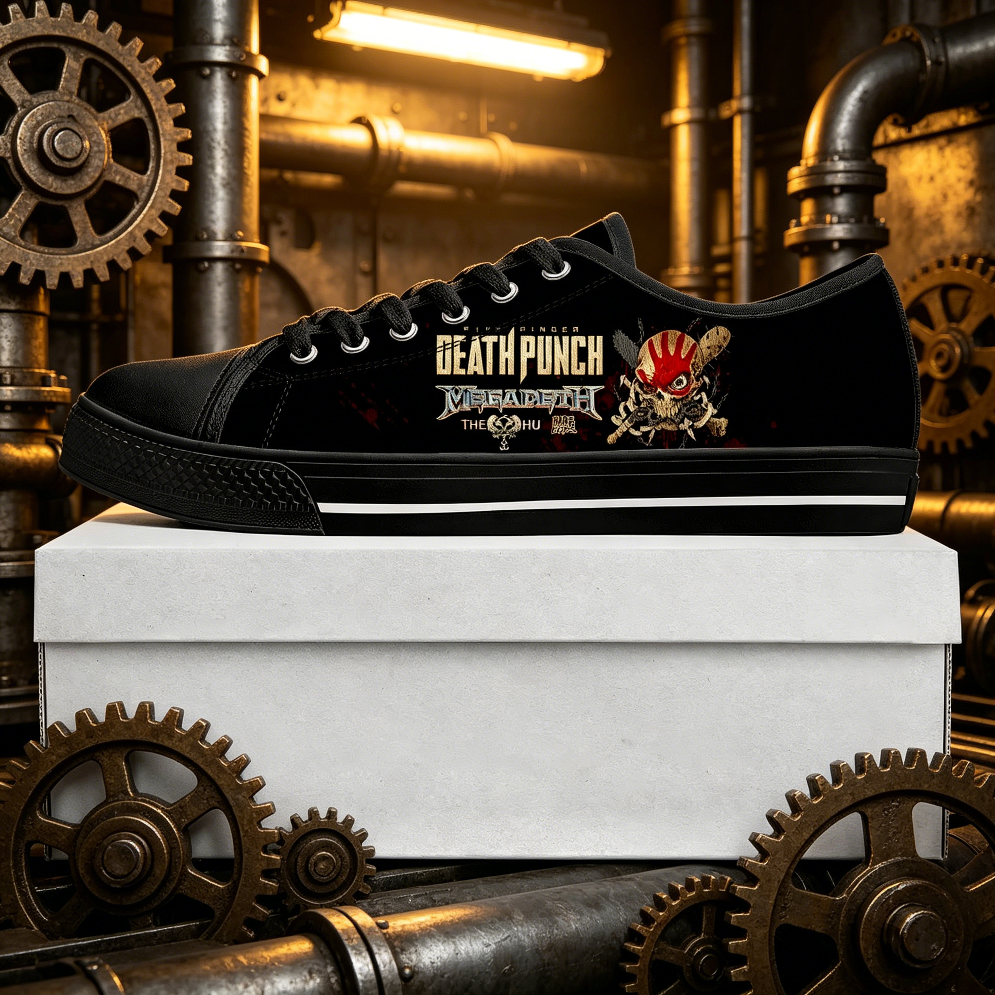 Five Finger Death Punch Classi - đánh giá và giá Men'S Shoes Comfortable Walking