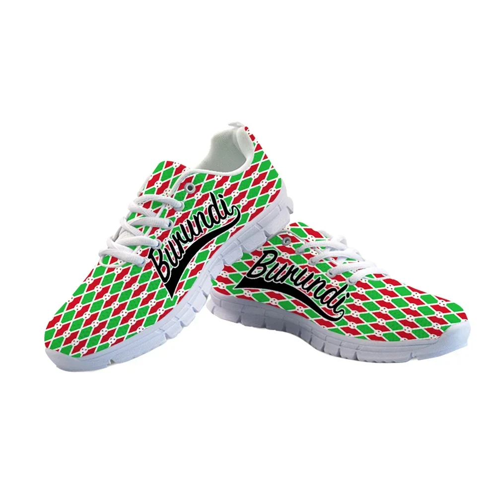 Burundi Free Custom Made Name  - đánh giá và giá Men Shoes Red