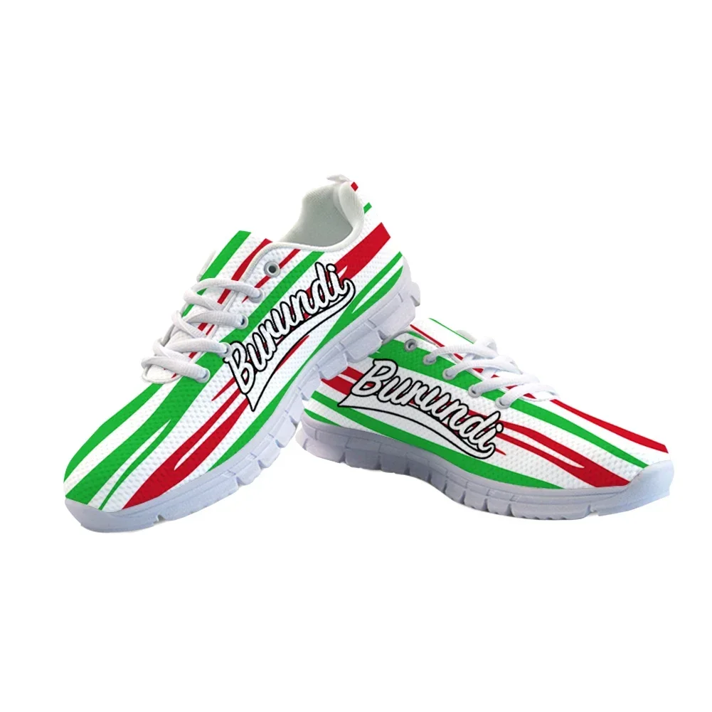 Burundi Free Custom Made Name  - đánh giá và giá Men Shoes Red