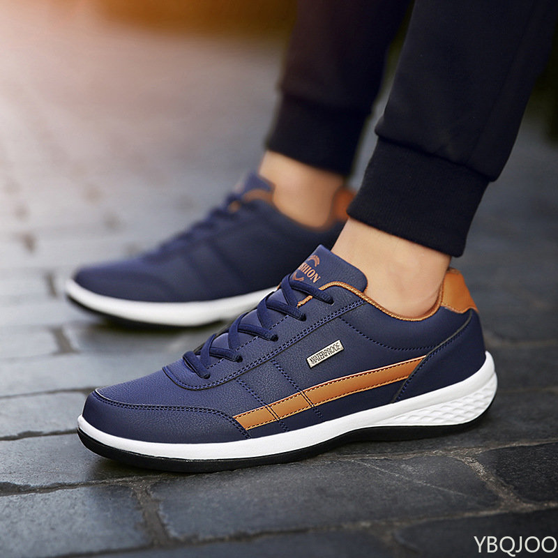 Shoes Leather Men Sneakers Tre - đánh giá và giá Men Shoes Vans