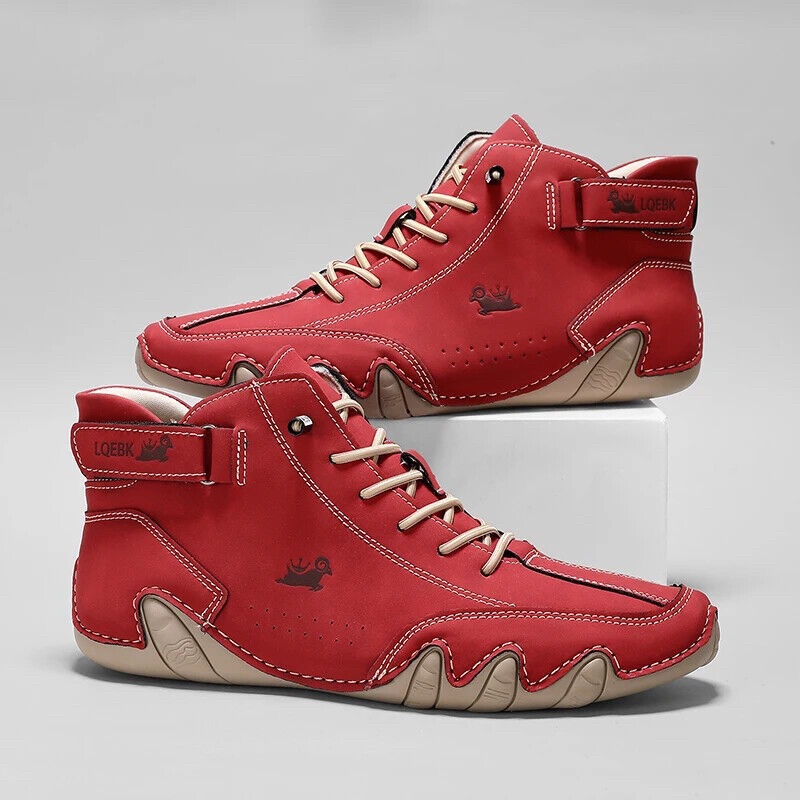 Leather Casual Shoes Sneakers  - đánh giá và giá Men'S Shoes Comfortable Walking