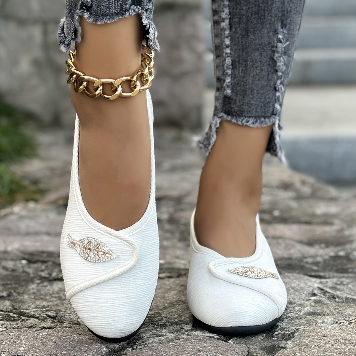 Women's Elegant Rhinestone Fla - đánh giá và giá Men Shoes Designer