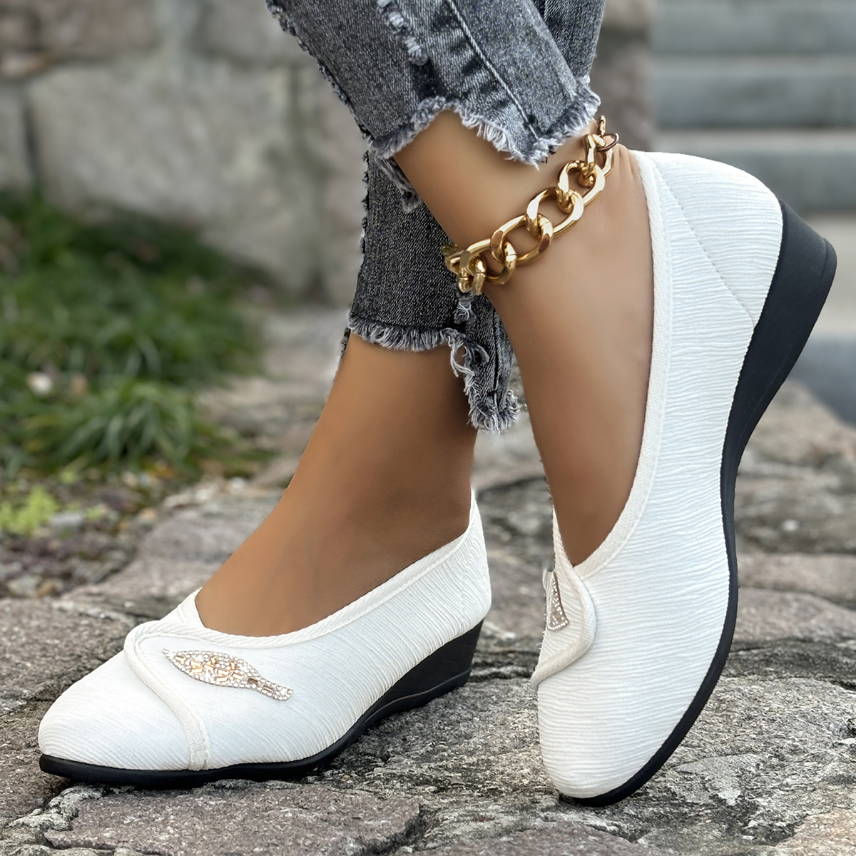 Women's Elegant Rhinestone Fla - đánh giá và giá Men Shoes Designer