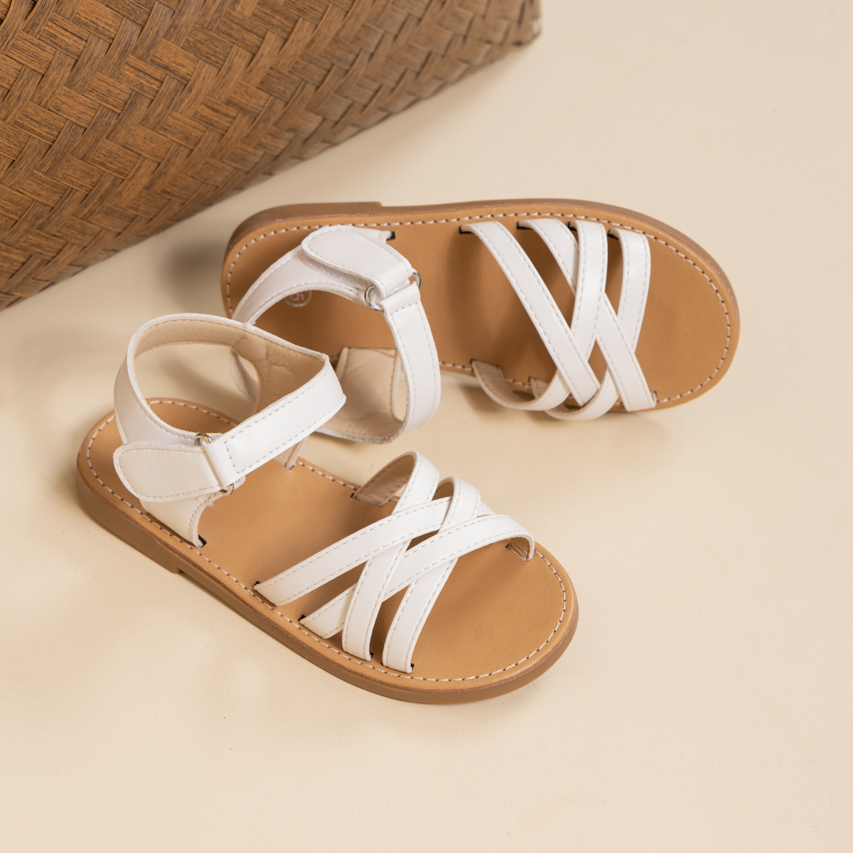 Girls Cross Strap Sandals Todd - đánh giá và giá Velcro Strap Sandal
