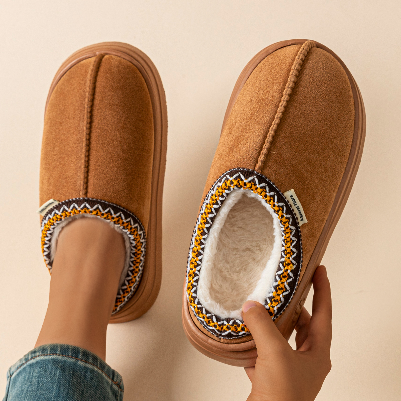 Winter Anti-slip Women's Soft  - đánh giá và giá Men Shoes Size To Women