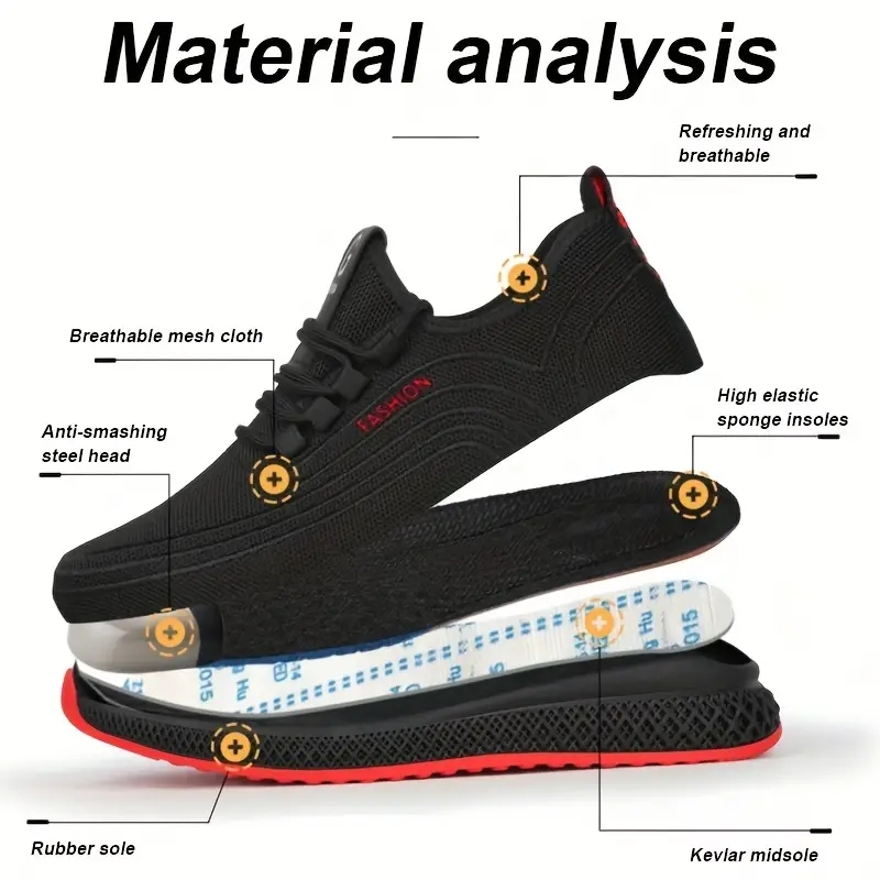 Anti-Smash Puncture-Proof Inde - đánh giá và giá Work Boot Steel Toe