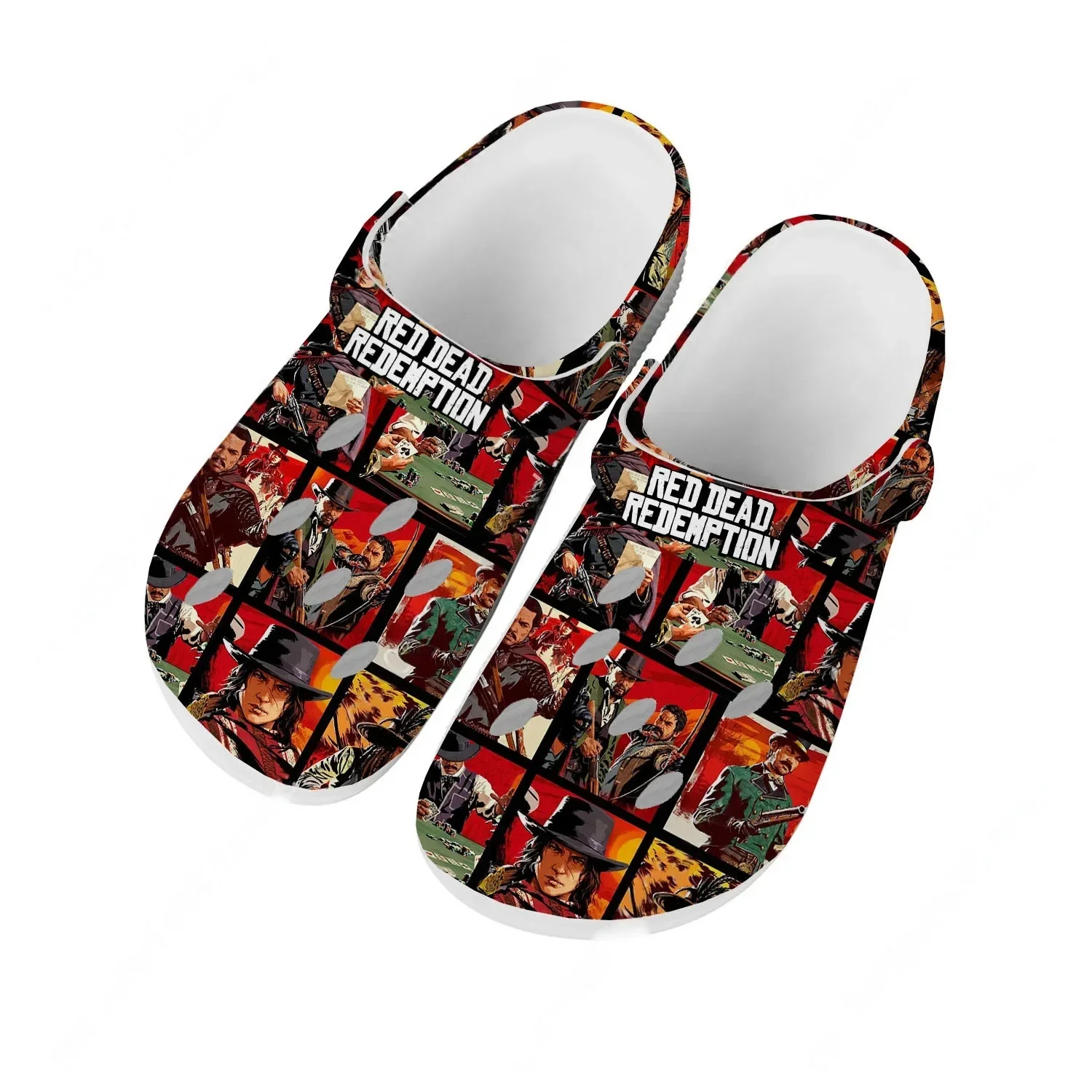 Red Dead Redemption Sandals Me - đánh giá và giá Men Shoes Red