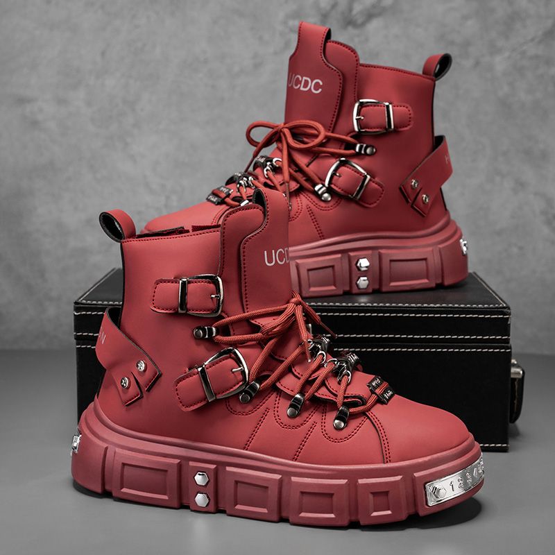 Original Brand Boots for Man P - đánh giá và giá Men Shoes Red