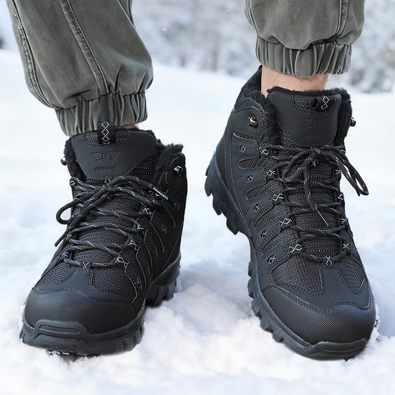 Winter Men's Boots Warm Plush  - đánh giá và giá Men'S Shoes Hoka Sale