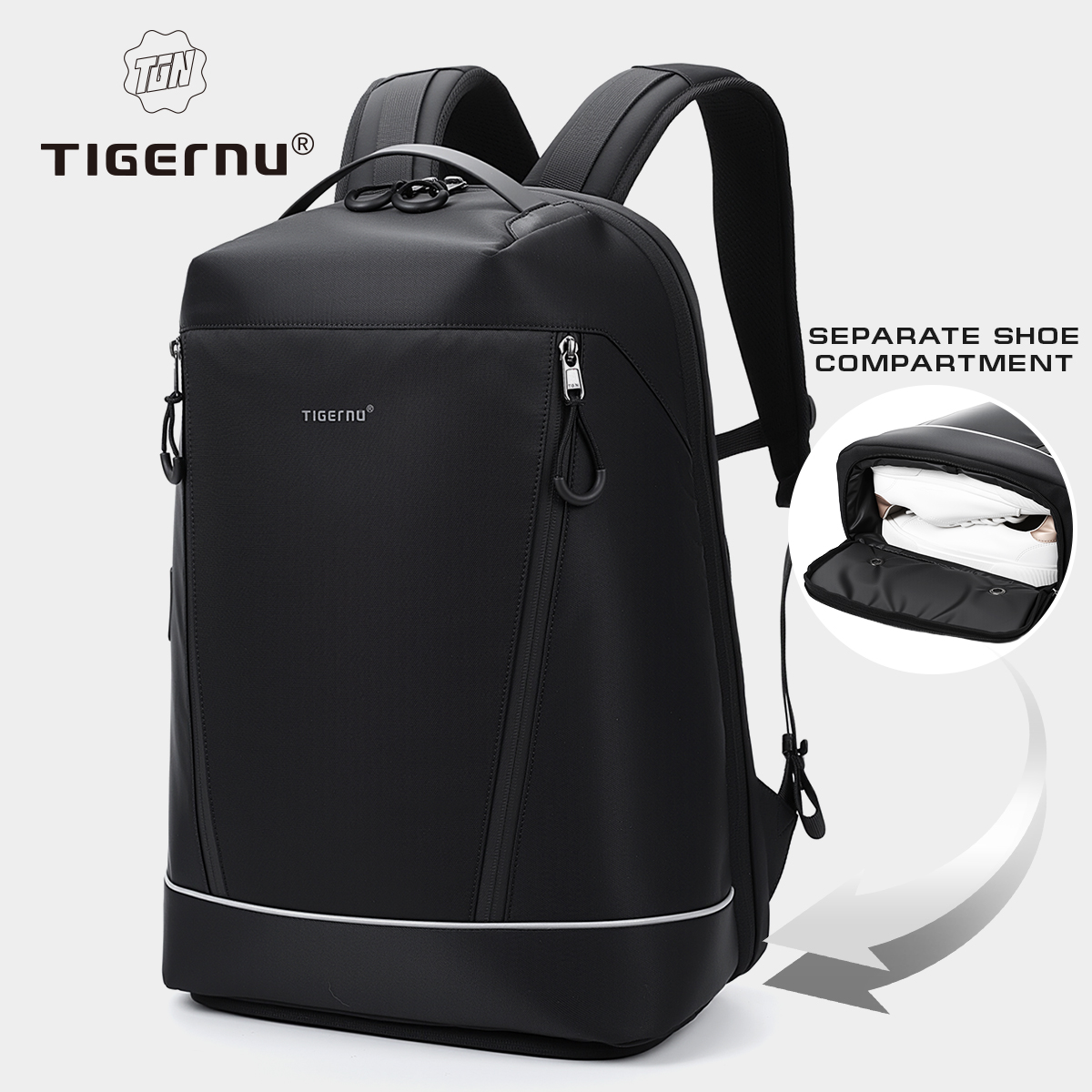 Tigernu Fashion Backpack Men T - đánh giá và giá Men Shoes China