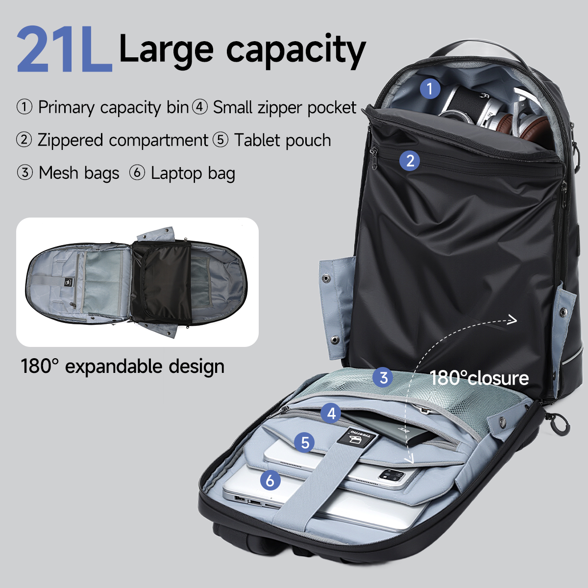 Tigernu Fashion Backpack Men T - đánh giá và giá Men Shoes China