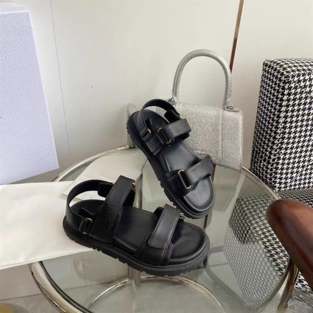 2026 Spring Summer New Women's - đánh giá và giá Velcro Strap Sandal