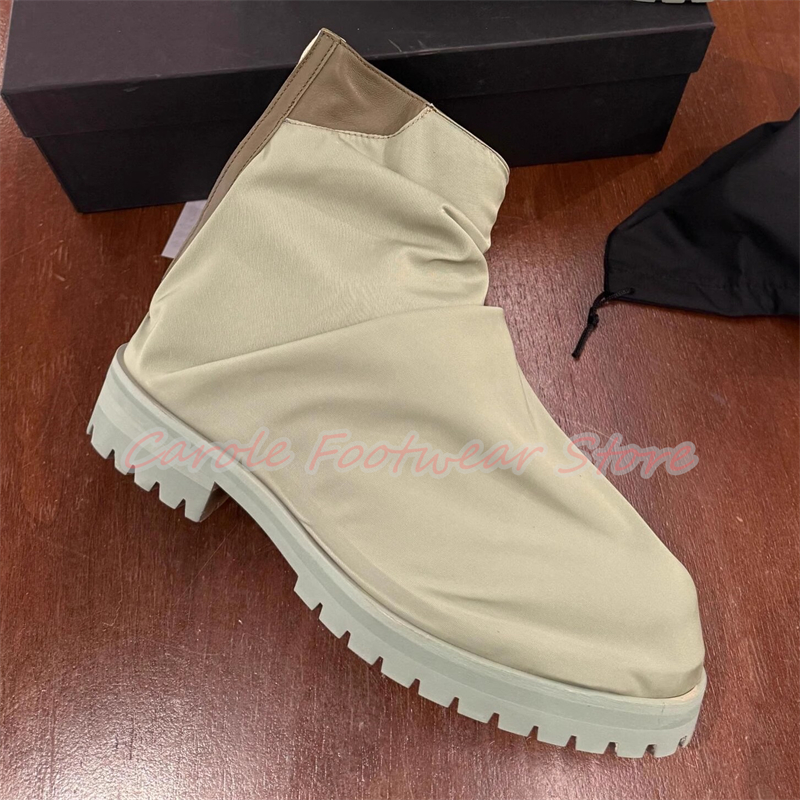 Pleated Nylon Cloth High Top M - đánh giá và giá Men'S Shoes With Height Increase