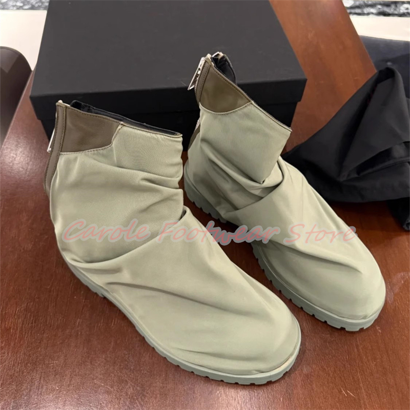 Pleated Nylon Cloth High Top M - đánh giá và giá Men'S Shoes With Height Increase
