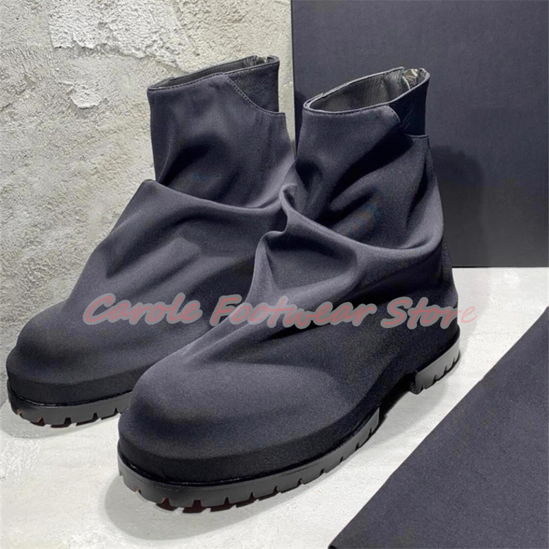 Pleated Nylon Cloth High Top M - đánh giá và giá Men'S Shoes With Height Increase