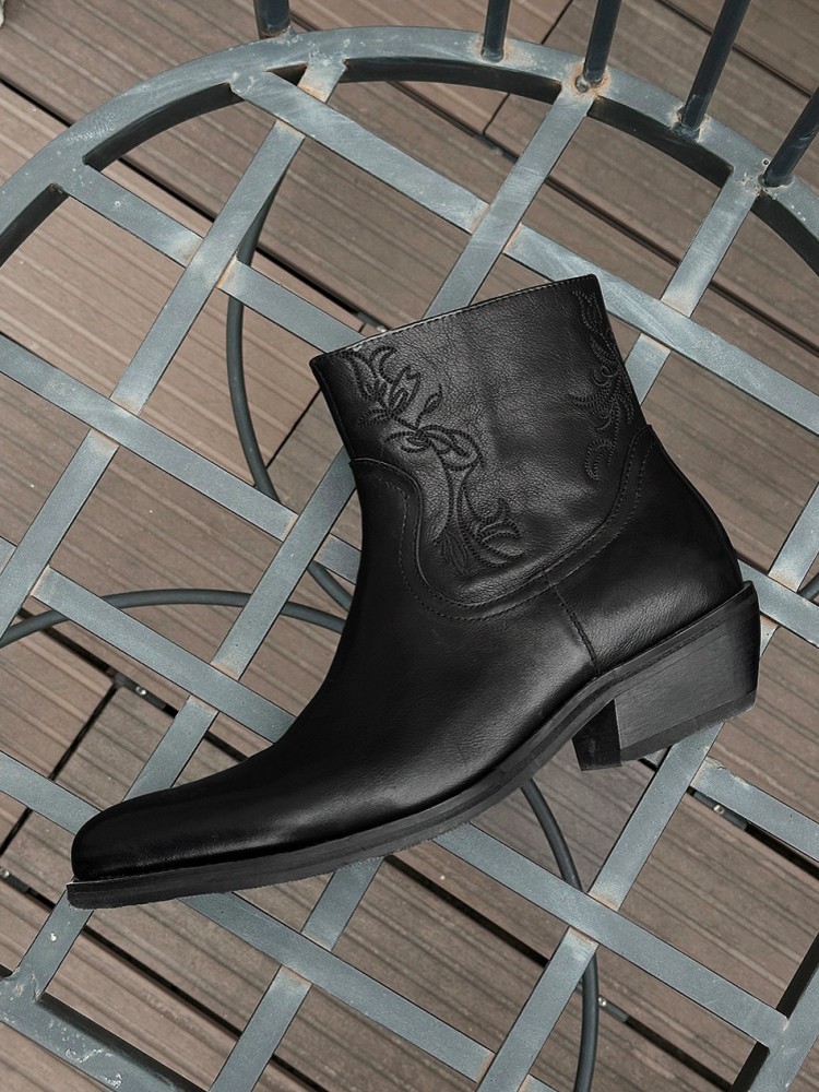 New Mens Zipper Cowskin Ankle  - đánh giá và giá Men'S Shoes Zipper