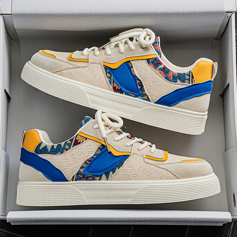 Men's Vintage Patchwork Platfo - đánh giá và giá Men Shoes China