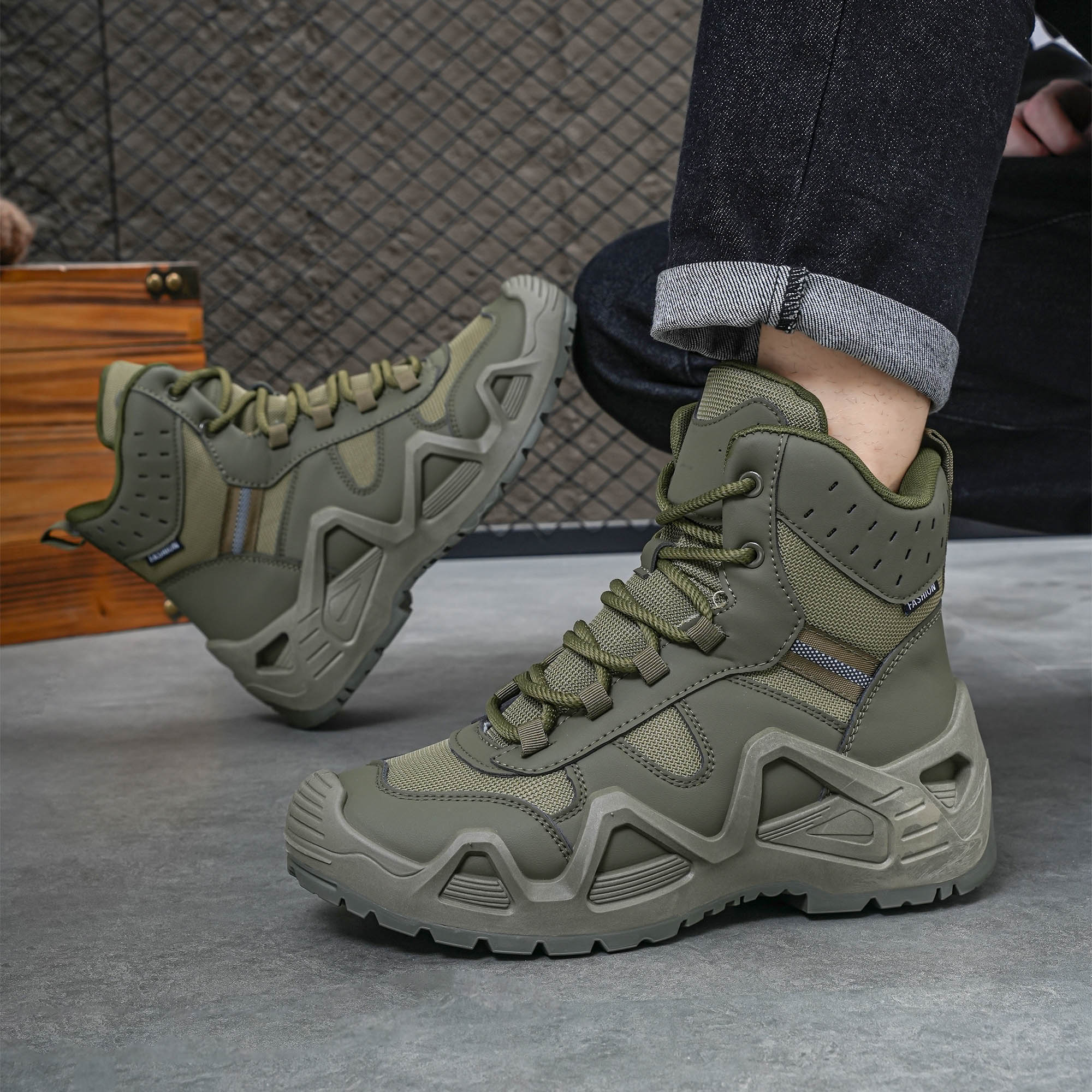 Men's high top boots, hiking b - đánh giá và giá Men'S Shoes Hoka Sale