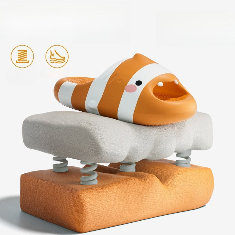 Cute Fish Cartoon Slides Women - đánh giá và giá Men'S Shoes For Summer