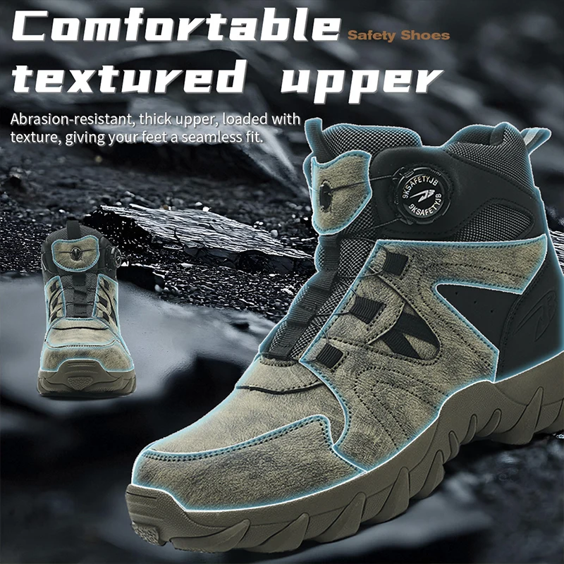 New Men's Safety Boots Work Bo - đánh giá và giá Work Boot Steel Toe