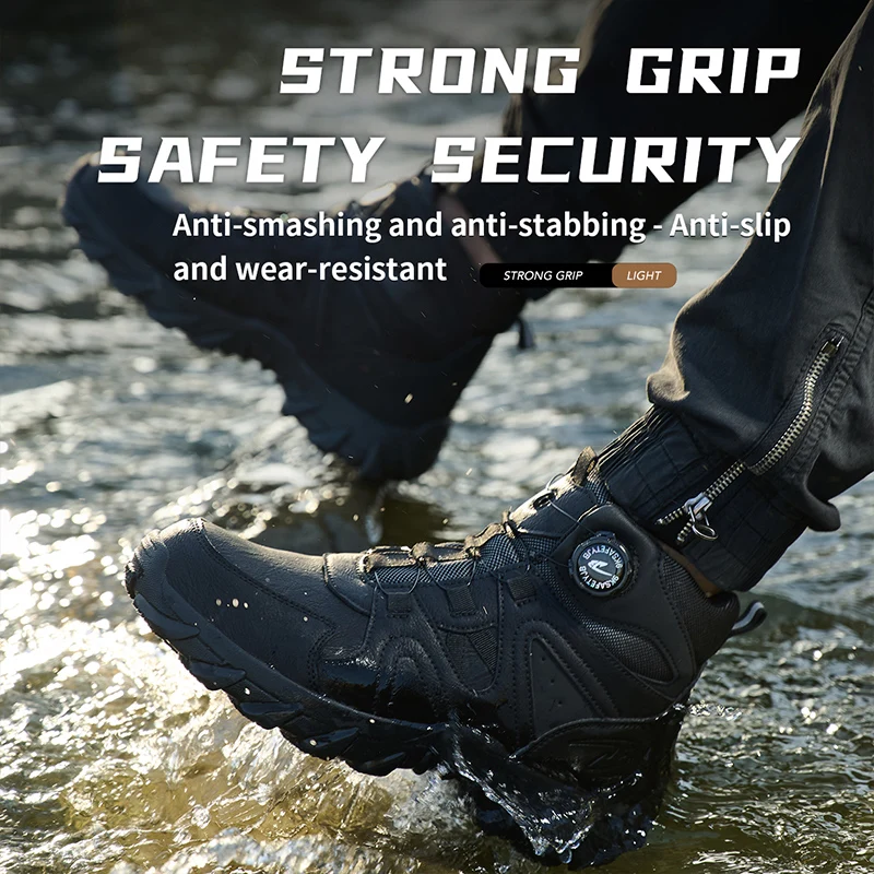 New Men's Safety Boots Work Bo - đánh giá và giá Work Boot Steel Toe