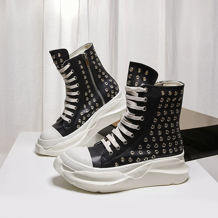 Vintage Men Shoes High-TOP Pla - đánh giá và giá Men'S Shoes Zipper