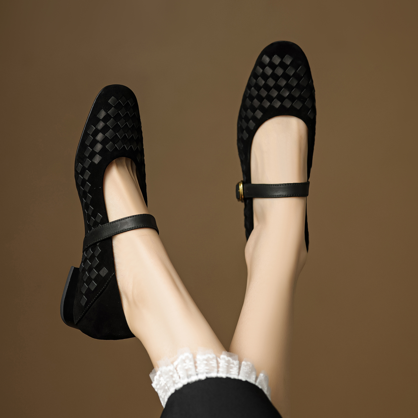 Handmade Genuine Woven Texture - đánh giá và giá Shoes Heels Men