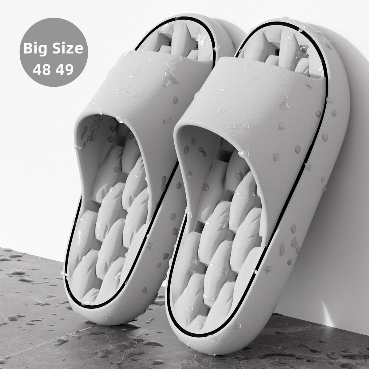 Big Size 48 49 Bathroom Slippe - đánh giá và giá Men'S Shoes For Summer
