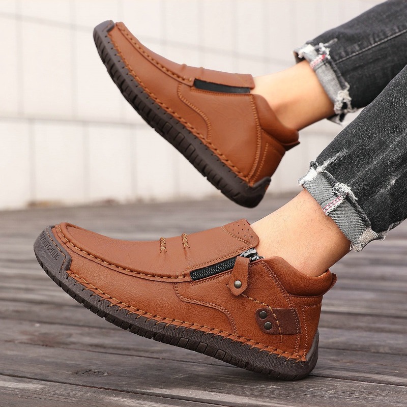 Plus Size 38-50 Handmade Men L - đánh giá và giá Men'S Shoes Zipper