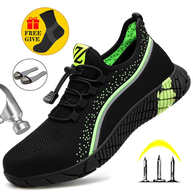 MJYTHF Male Indestructible Sho - đánh giá và giá Work Boot Steel Toe