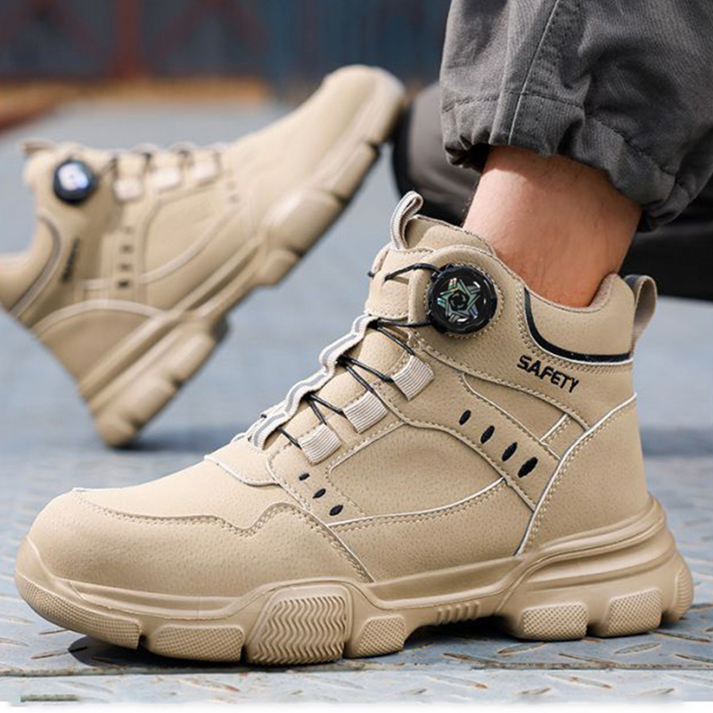 Water Repellent Leather Safety - đánh giá và giá Work Boot Steel Toe