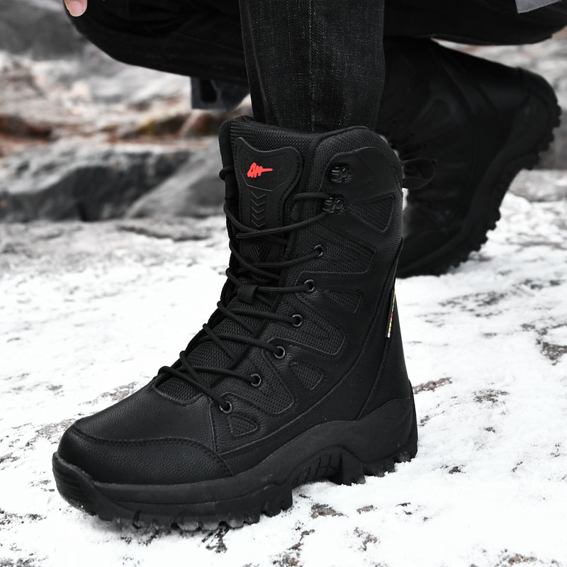 Men Motorcycle Tactical Boots  - đánh giá và giá Men'S Shoes Zipper